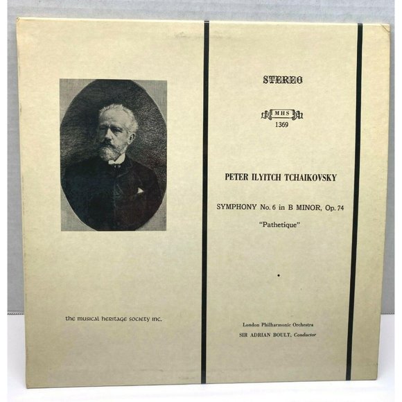 Peter Ilyitch Tchaikovsky Symphony No 6 in B Minor Op 74 Vinyl LP Pathetique - Picture 4 of 5